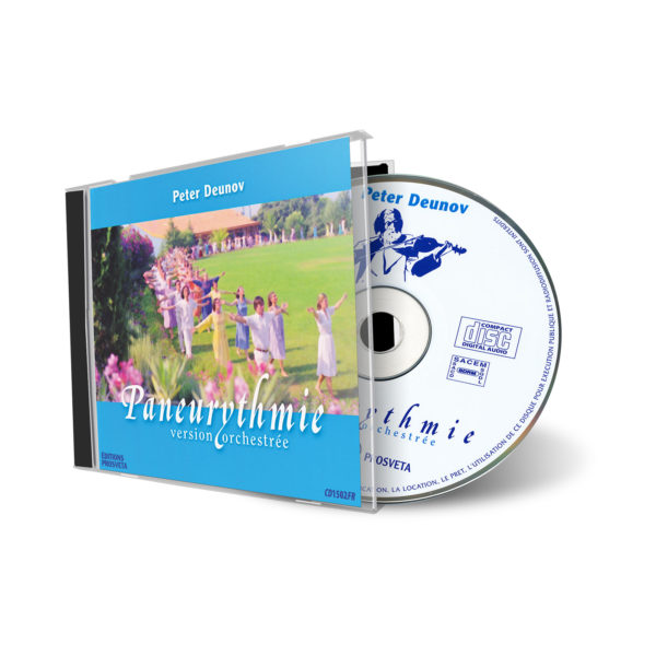 911502 - CD Paneurythmie - Peter Danov - CD mit Instrumental-Begleitmusik zum Tanz - Spieldauer 34 Min - 27 Tracks