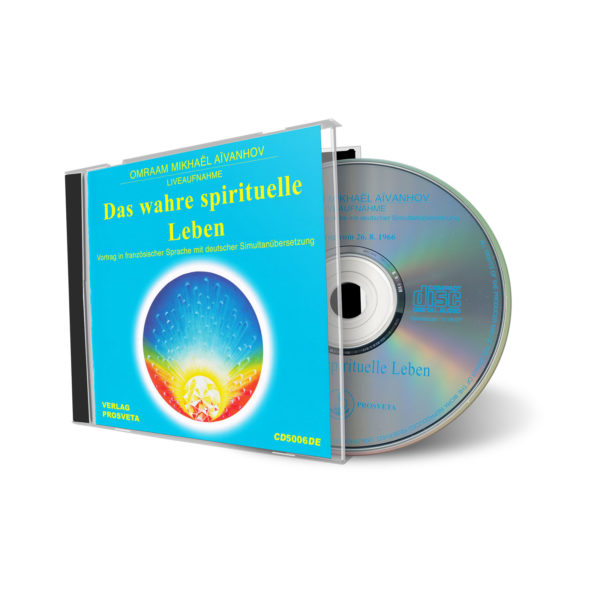 Das wahre spirituelle Leben - Audio-CD mit Vortrag Aivanhovs in Französisch und deutscher Simultanübersetzung. 76 Min. Spielzeit.